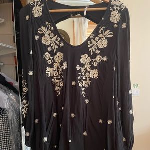 Free people embroidered dress